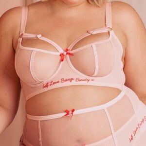 Playful Promises Felicity Hayward Felicity Self Love Longline Bra Size 36K